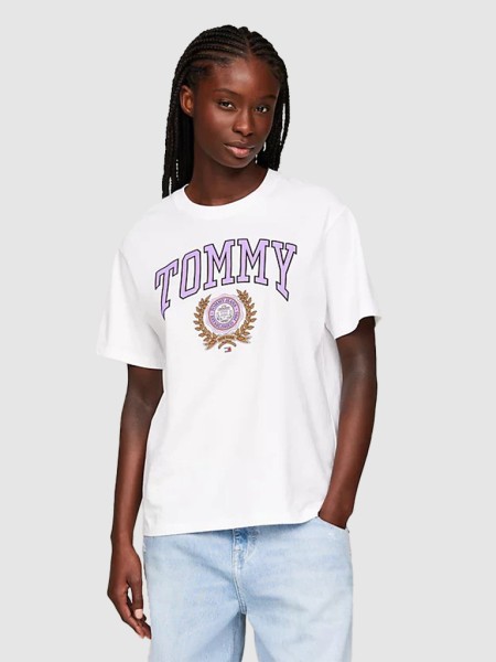 T-Shirt Mulher Relaxed Tommy Jeans