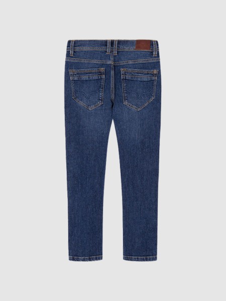 Cal�a de Ganga Menino Slim Jeans Pepe Jeans