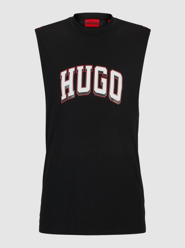 T-Shirt Homem Tank Hugo
