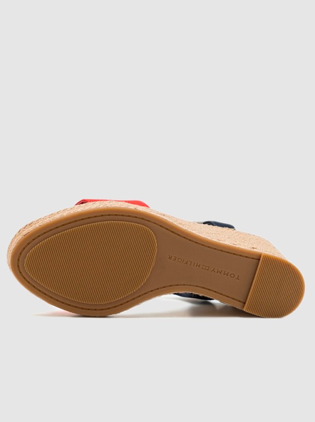 Sand�lia Mulher Stripes Tommy Hilfiger