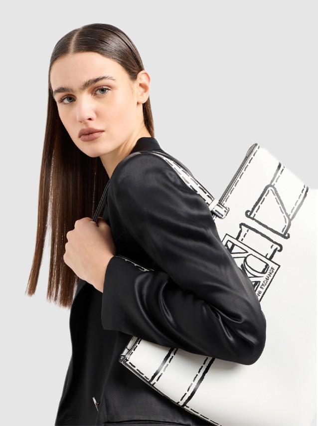 Shoppers Female Armani Exchange