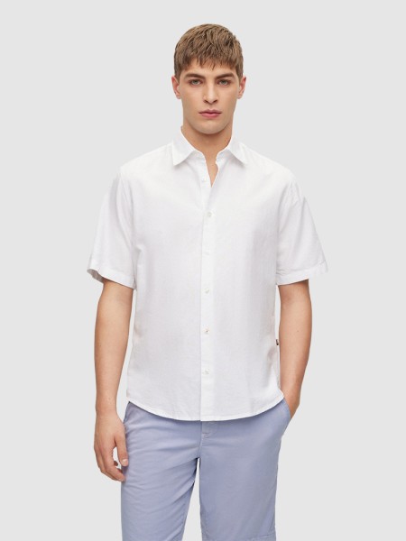 Shirt Male Boss Orange