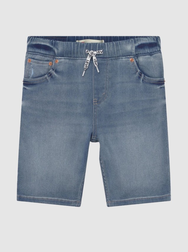 Calção Menino Skinny Fit Dobby Levis