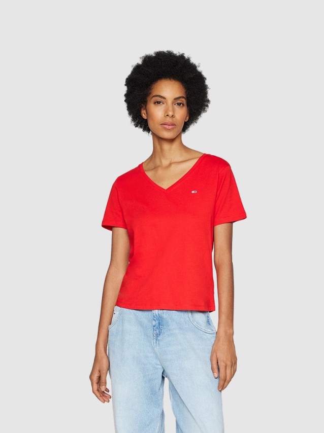 T-Shirt Fminin Tommy Jeans