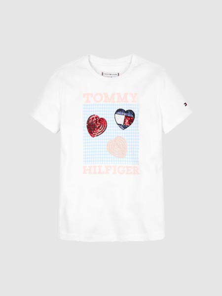 Camiseta Femenino Tommy Hilfiger- Kids