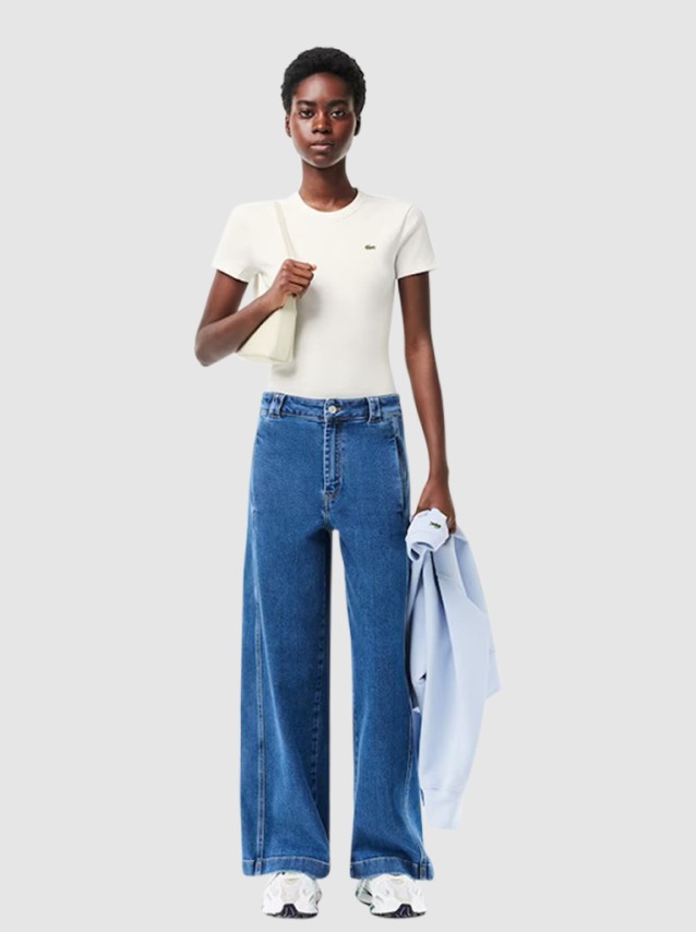 T-Shirt Mulher Lacoste