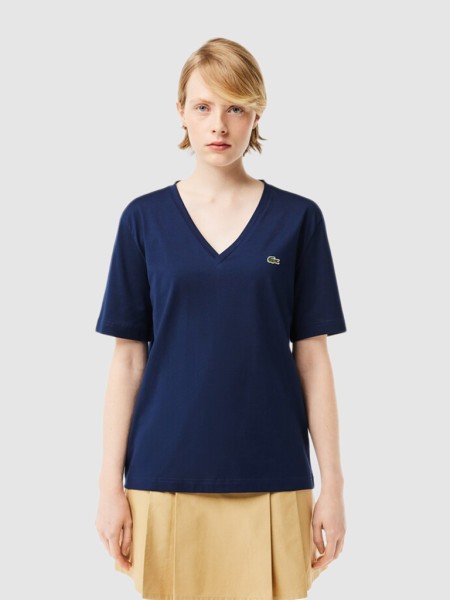 T-Shirt Mulher Lacoste