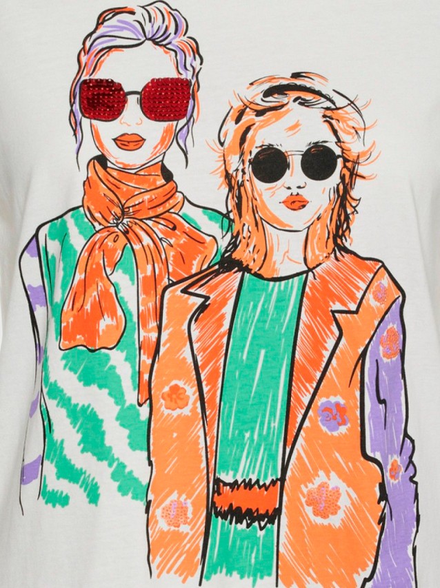 T-Shirt Fminin Vero Moda