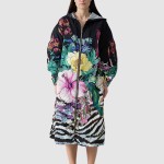 Casaco Mulher Placed Flora Just Cavalli