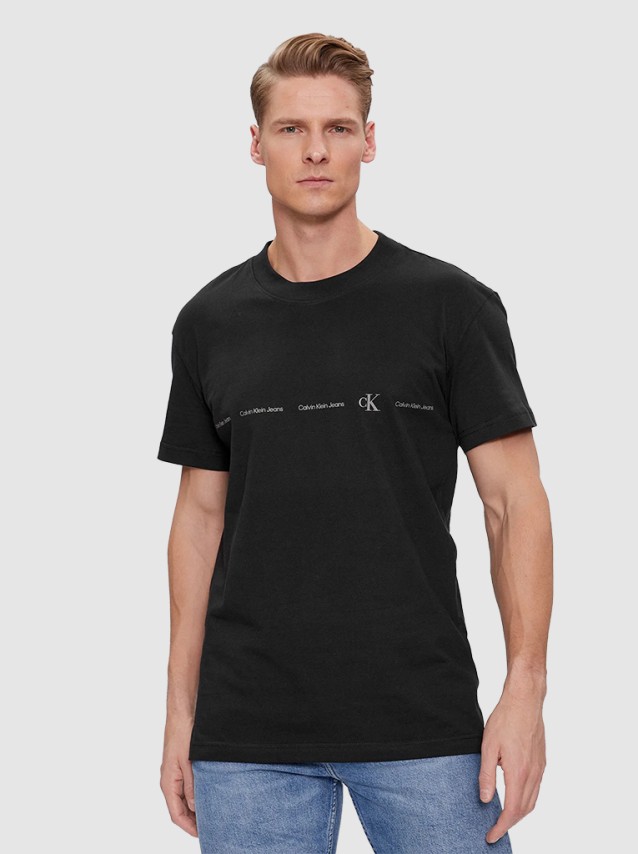 T-Shirt Homem Logo Calvin Klein
