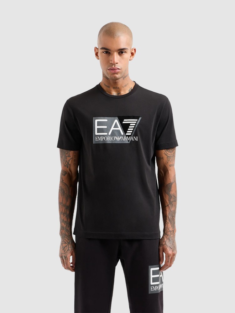 T-Shirt Male Ea7 Emporio Armani Black - 3DPT09PJ02Z.2 - Forte Store
