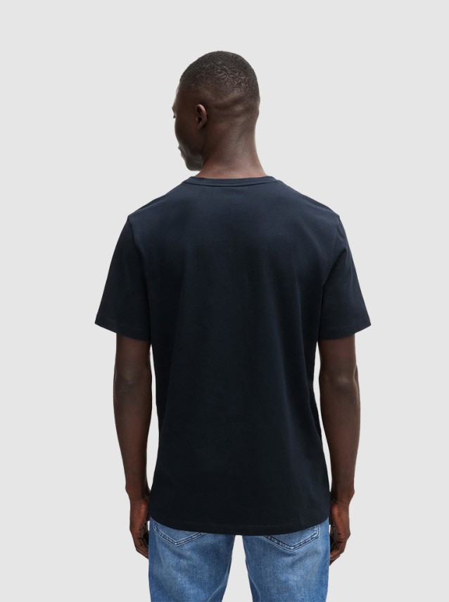 T-Shirt Male Boss Orange