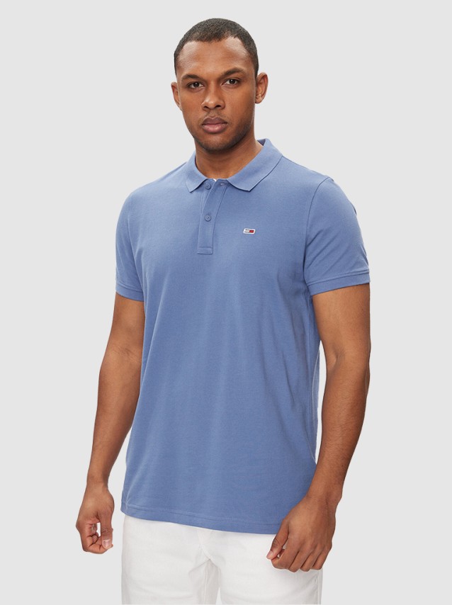 Polos Homem Tjm Slim Placket Polo Ss Ext Tommy Jeans