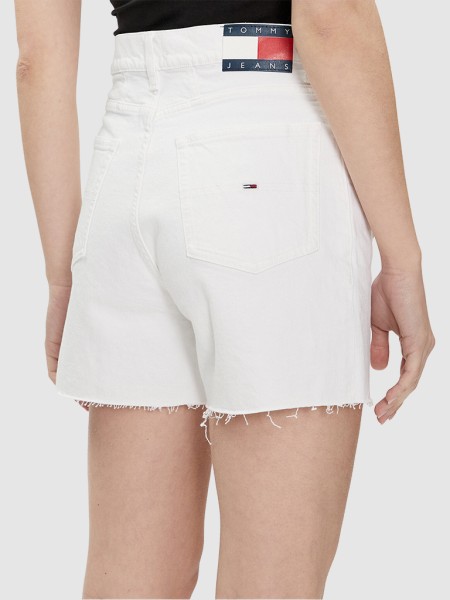 Pantalones Cortos Femenino Tommy Jeans