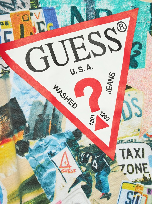 T-Shirt Masculin Guess Kids