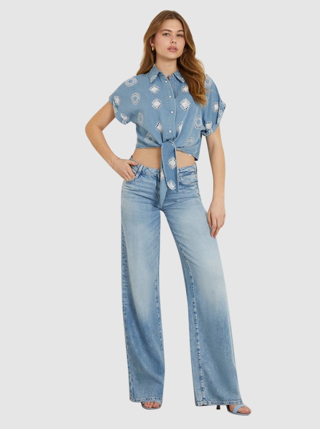 Camisa Mulher Brigitte Shirt Guess