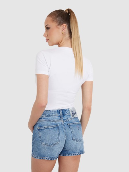 T-Shirt Mulher Triangle Guess