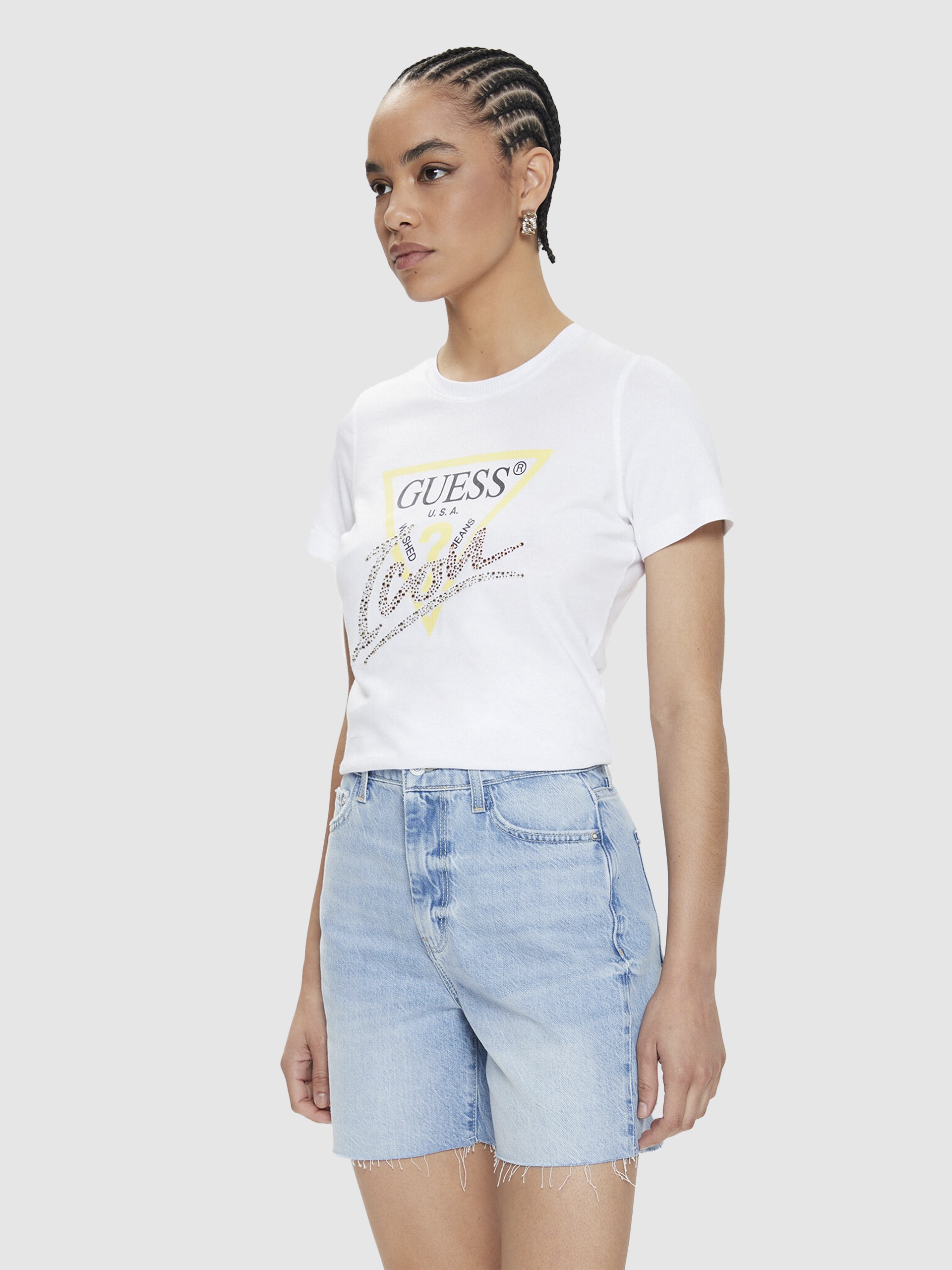 T-Shirt Mulher Icon Guess
