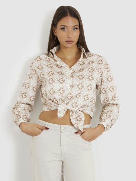 Camisa Mulher Pattern Guess