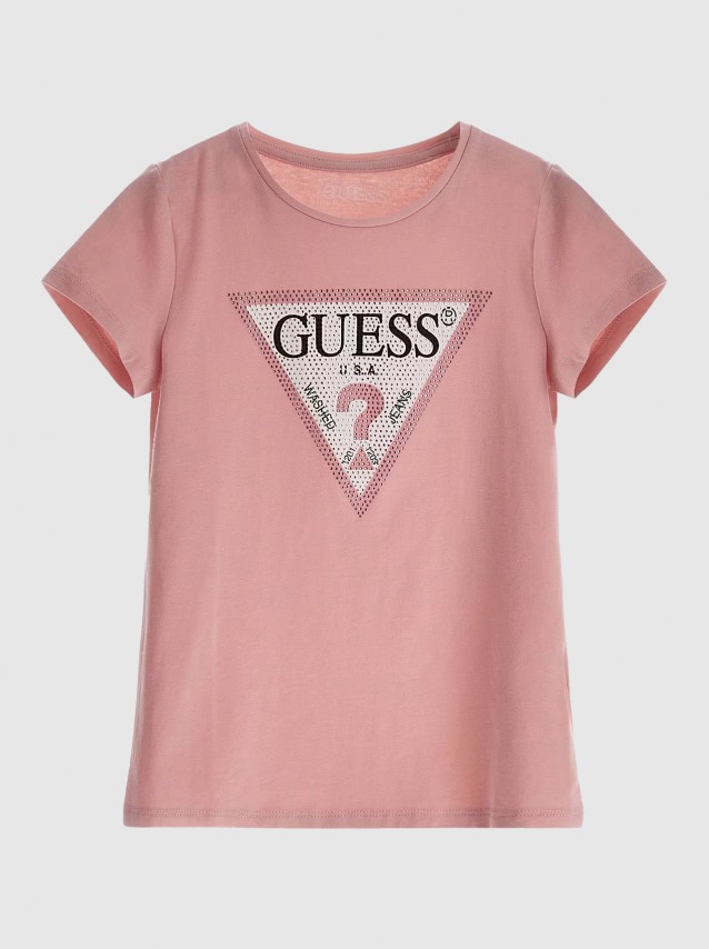 T-Shirt Menina Organic Guess