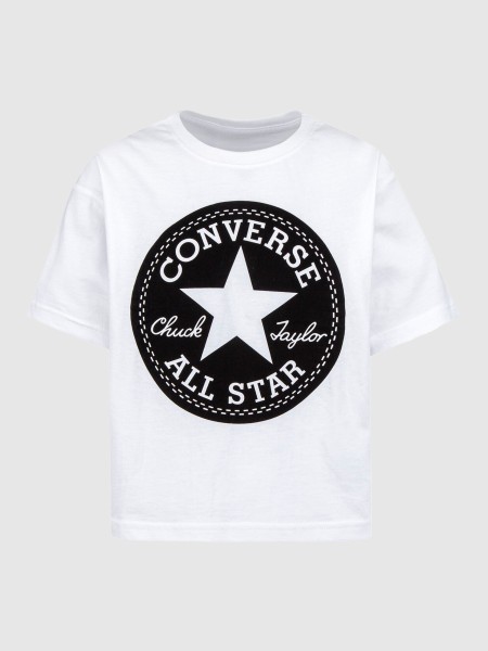 T-Shirt Fminin Converse