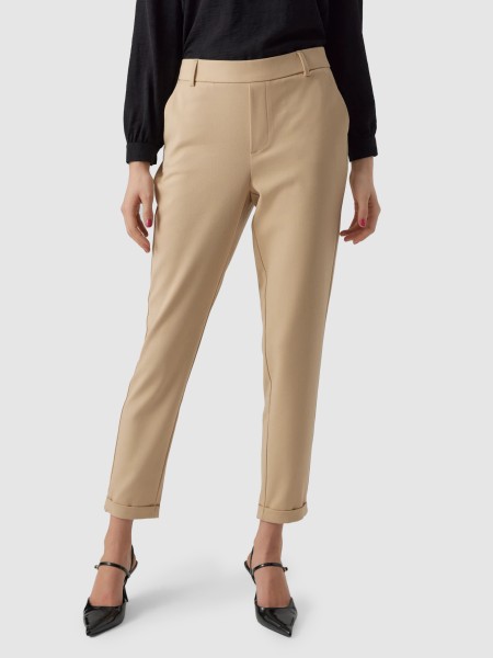 Calca Mulher Vmmaya Mw Loose Solid Pant Noos Vero Moda