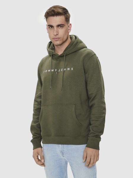 Sweatshirt Homem Logo Tommy Jeans