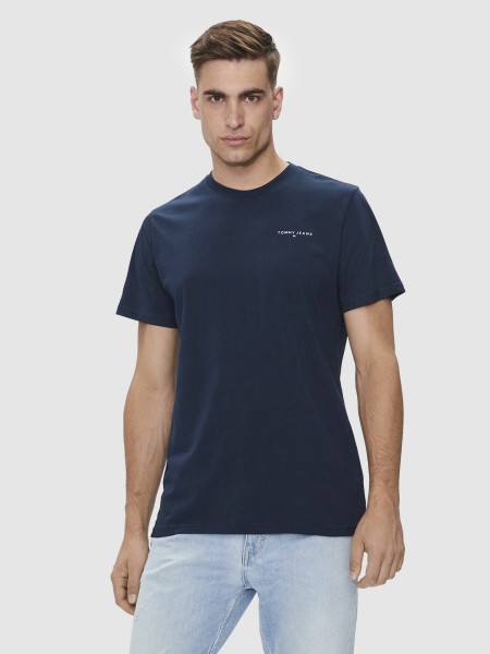 T-Shirt Homem Chest Tommy Jeans