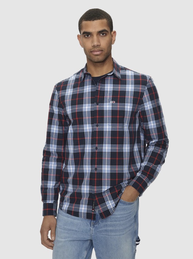 Camisa Homem Check Tommy Jeans