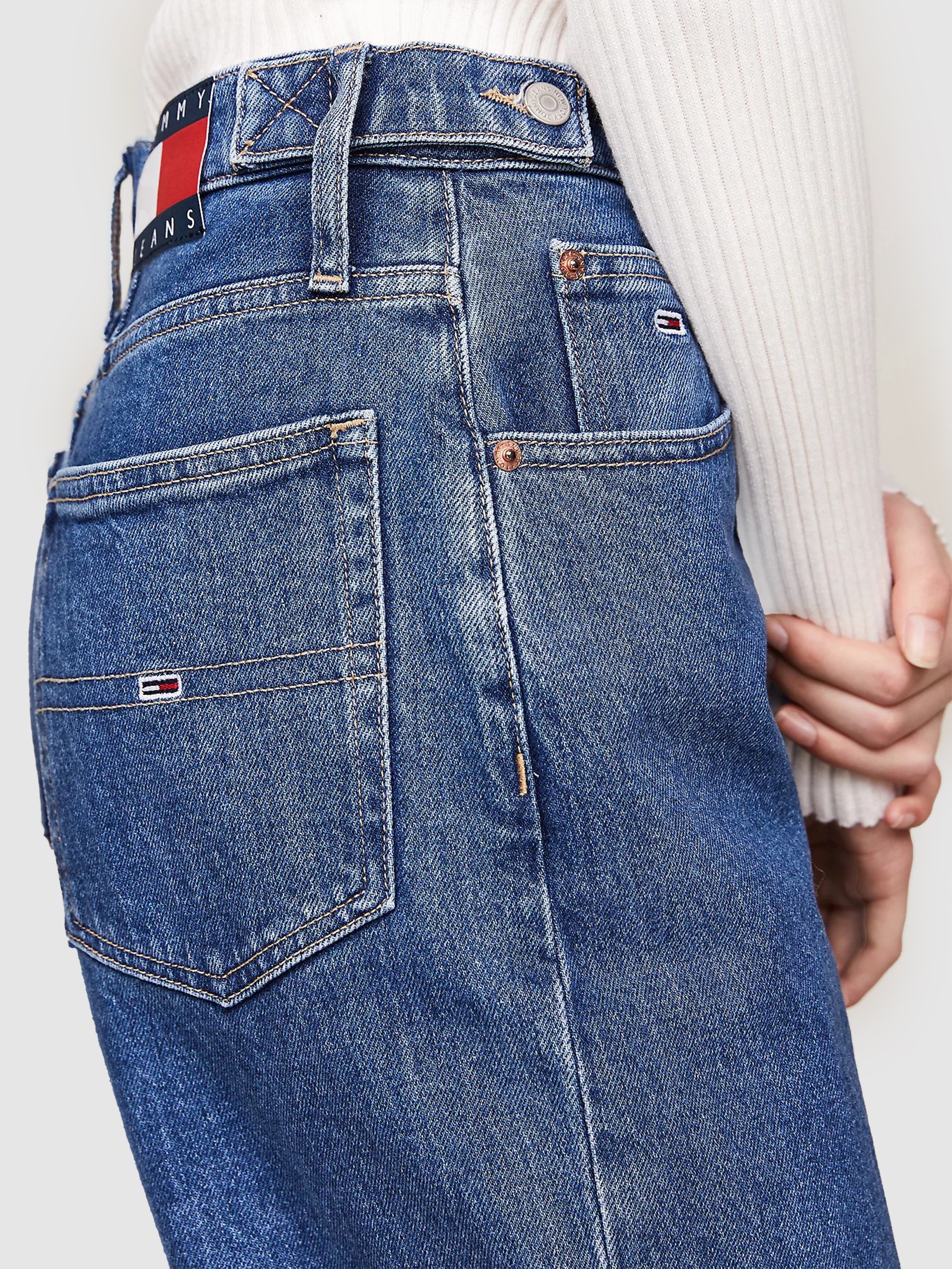Calça de Ganga Mulher Mon Tommy Jeans
