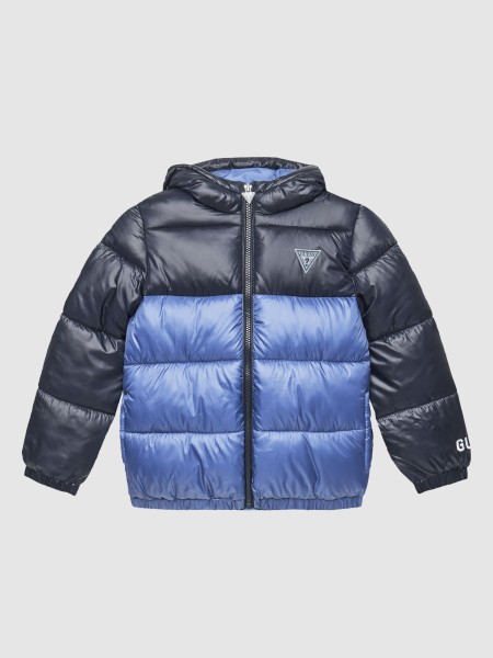 Bluso Menino Puffer Guess