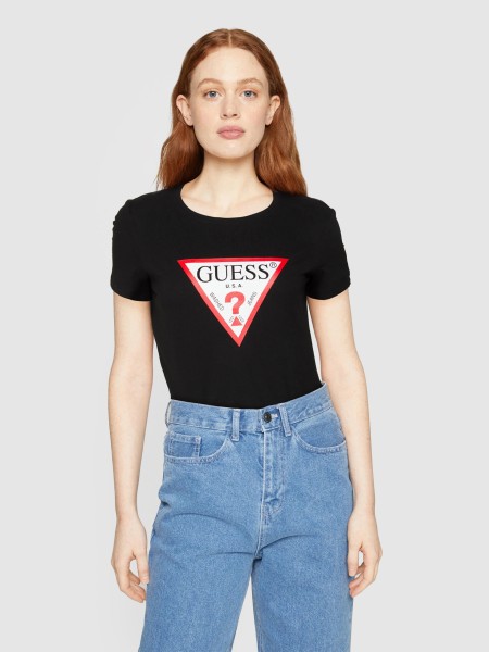 T-Shirt Mulher Iconic Tee Guess