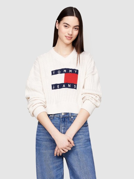 Jumpers Female Tommy Jeans