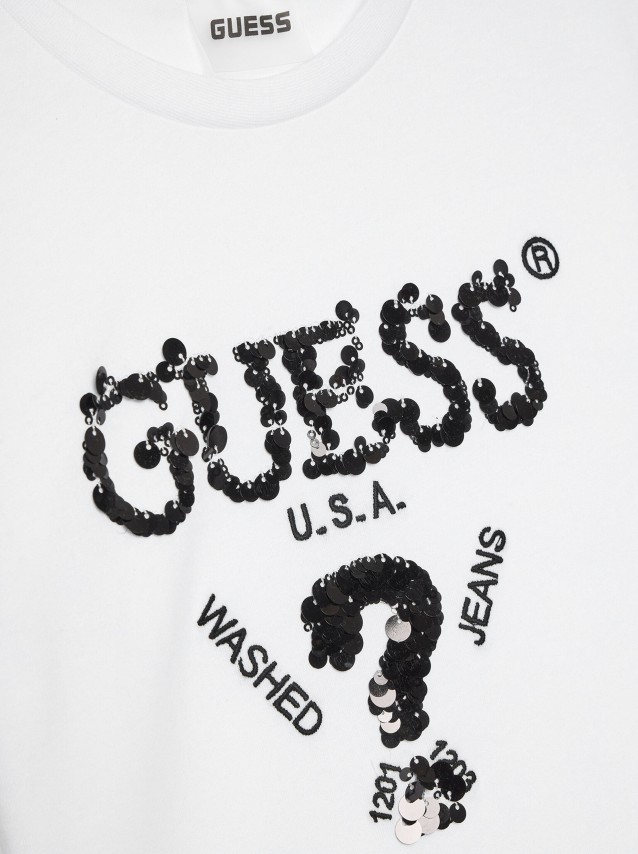 T-Shirt Menina Boxy Guess