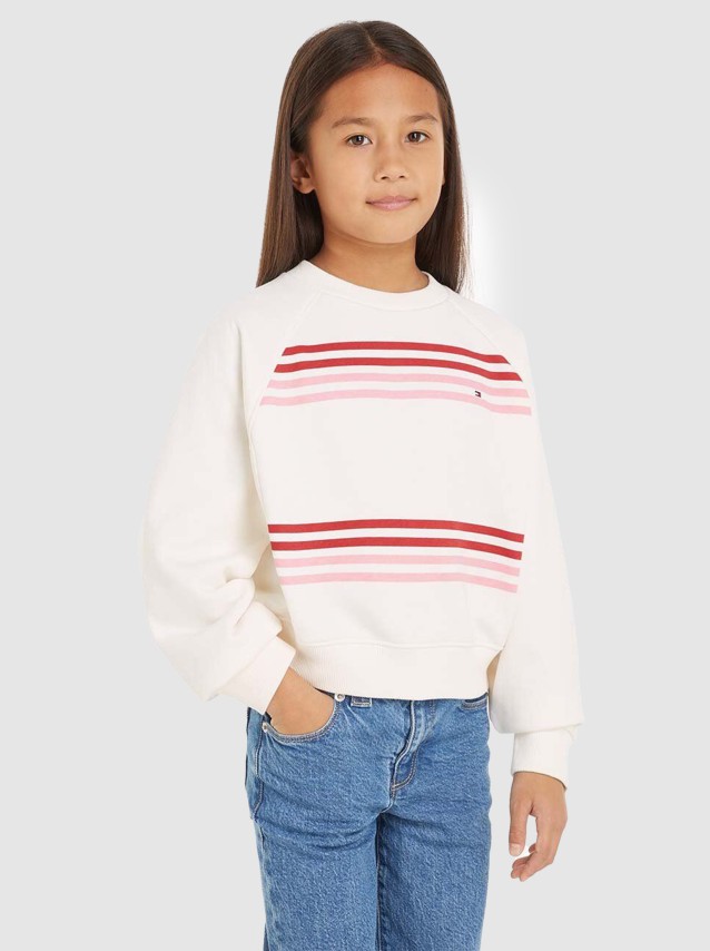 Sweatshirt Menina Monotype Tommy Hilfiger