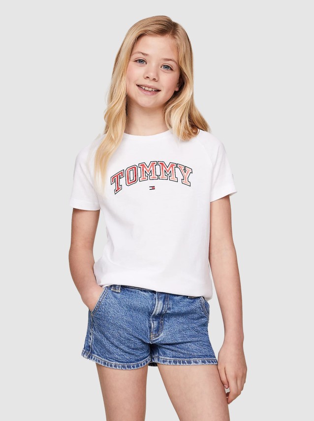 T-Shirt Female Tommy Hilfiger- Kids