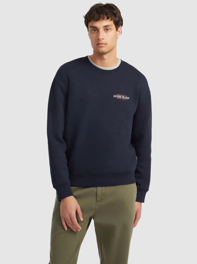 Sweatshirt Homem American Guess Jeans