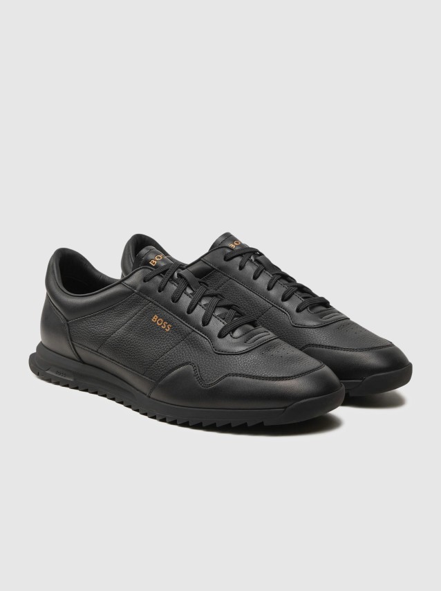 Baskets Masculin Boss Orange