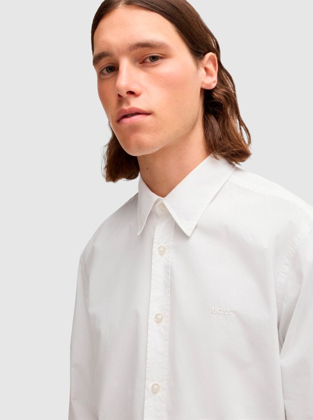 Camisas Homem Boss Orange