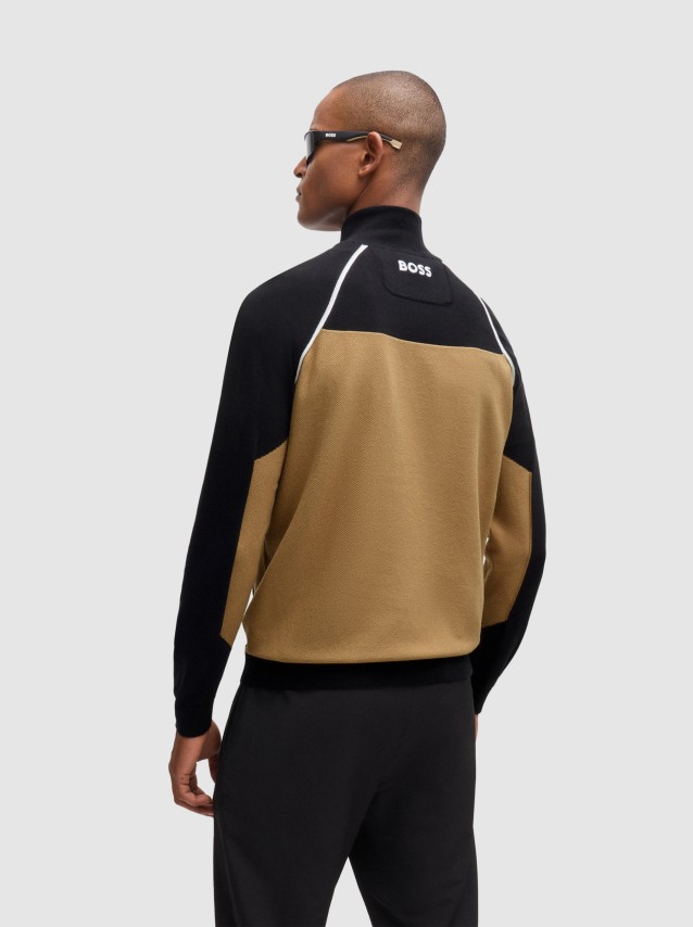 Sweatshirt Masculin Boss Green