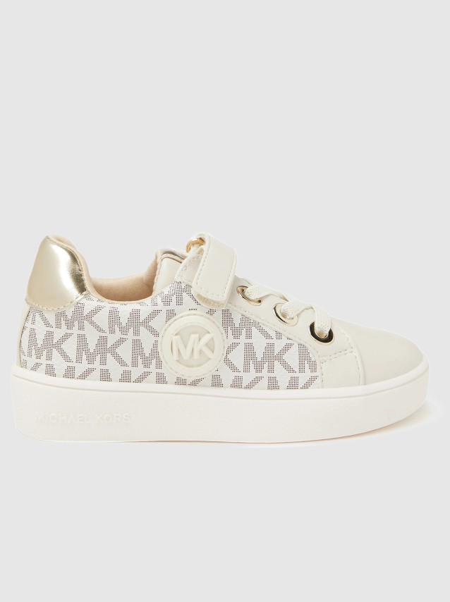 Trainers Female Michael Kors Kids Cream MK101064.124 Forte Store