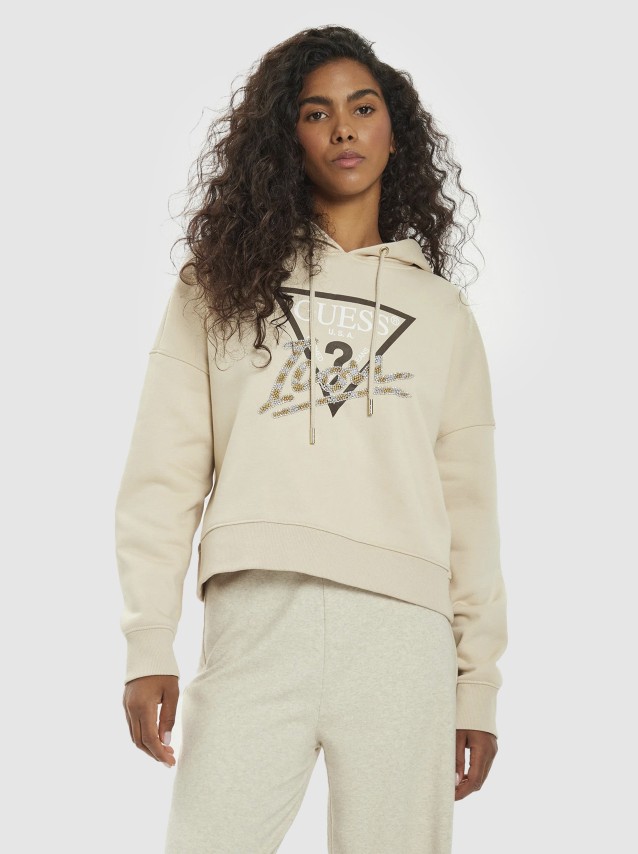 Sweatshirt Mulher Icon Guess