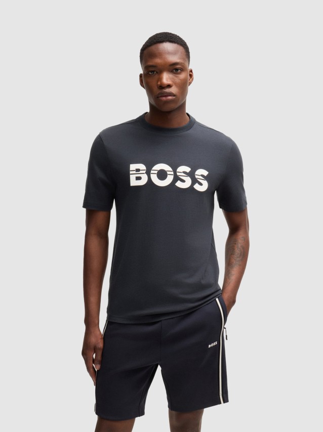 T-Shirt Male Boss Green