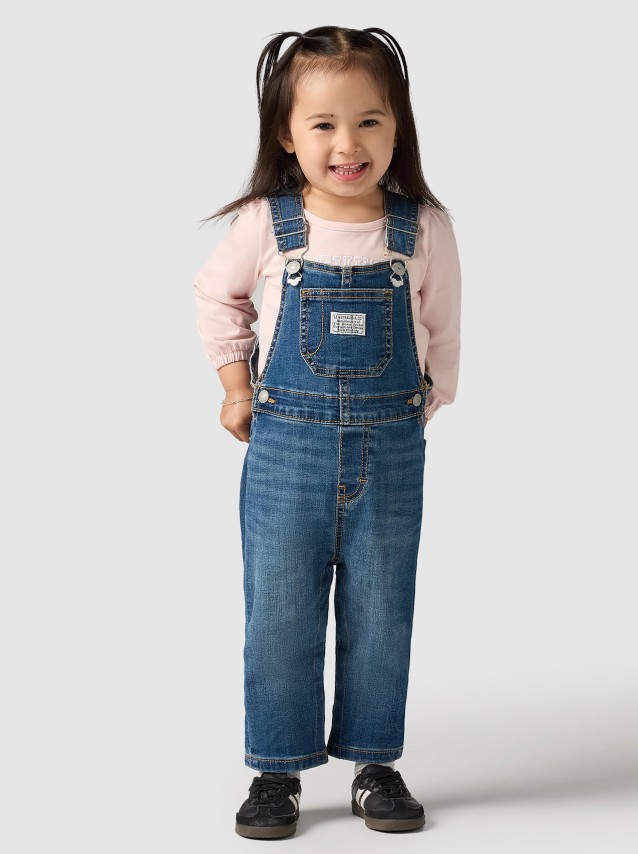 Jardineira Beb Menino Overall Levis