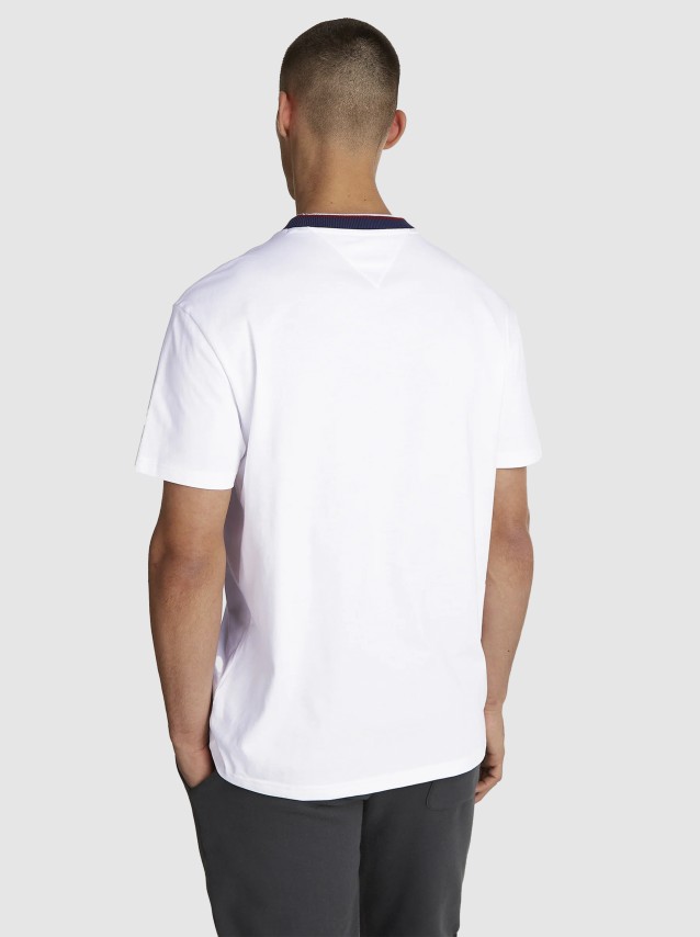 T-Shirt Homem Linear Tommy Jeans