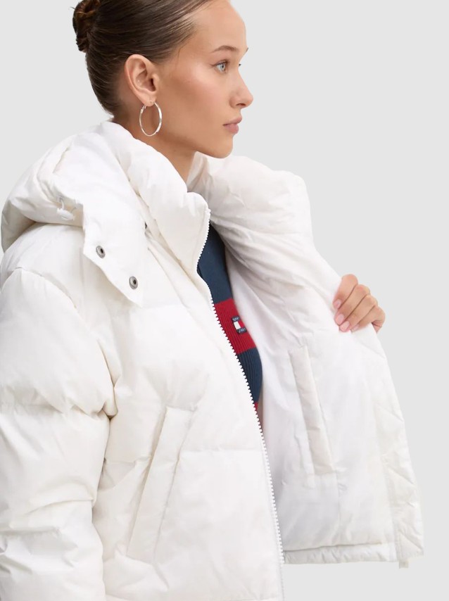 Kispo Tommy Jeans Mulher Tjw Crp Alaska Puffer Ext
