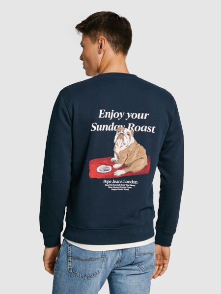 Sweatshirt Homem Axel Pepe Jeans London