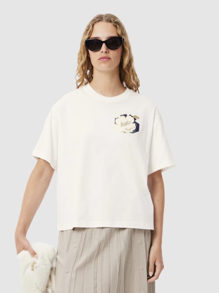 T-Shirt Fminin Lacoste