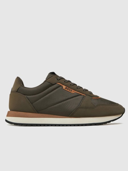 Baskets Masculin Boss Orange