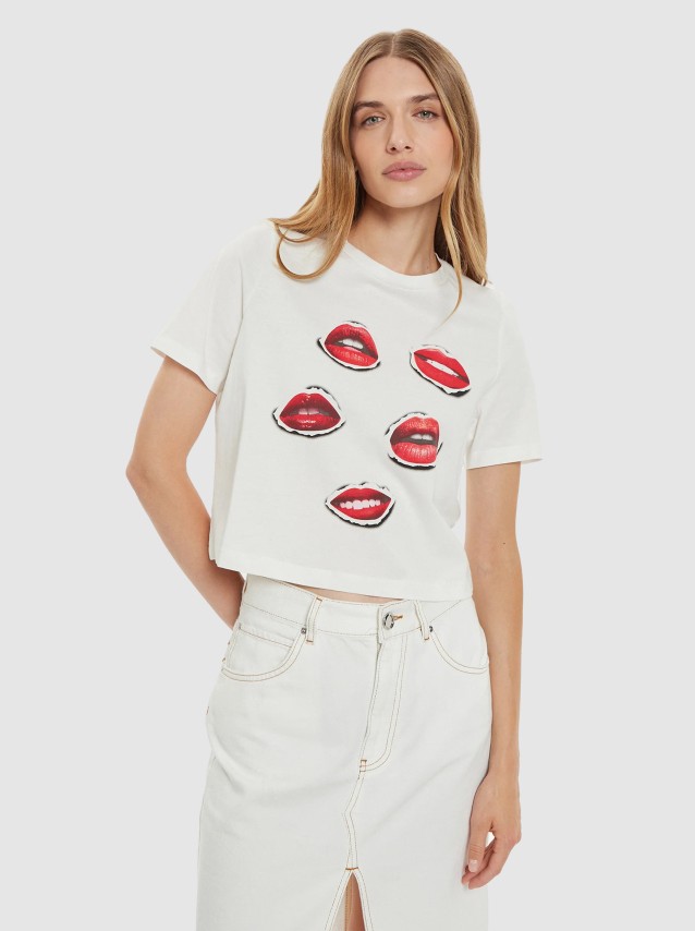 Camiseta Femenino Vero Moda